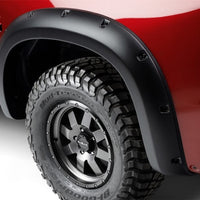 Bushwacker 07-14 GMC Sierra 2500 HD Forge Style Flares 4pc - Black - Fender & Trim