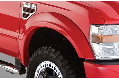 Bushwacker 08-10 Ford F-250 Super Duty Styleside OE Style Flares 4pc 81.0/96.0in Bed - Black - Fender & Trim