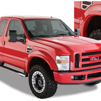 Bushwacker 08-10 Ford F-250 Super Duty Styleside OE Style Flares 4pc 81.0/96.0in Bed - Black - Fender & Trim