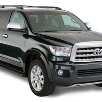 Bushwacker 08-15 Toyota Sequoia OE Style Flares 4pc Fits w/ Factory Mudflap - Black - Fender & Trim