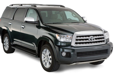 Bushwacker 08-15 Toyota Sequoia OE Style Flares 4pc Fits w/ Factory Mudflap - Black - Fender & Trim