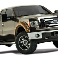 Bushwacker 09-14 Ford F-150 Styleside Max Pocket Style Flares 4pc 67.0/78.8/97.4in Bed - Black - Fender & Trim