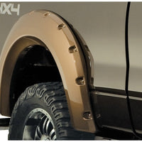 Bushwacker 09-14 Ford F-150 Styleside Max Pocket Style Flares 4pc 67.0/78.8/97.4in Bed - Black - Fender & Trim