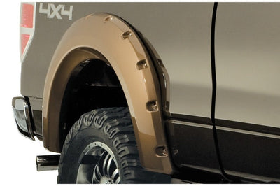 Bushwacker 09-14 Ford F-150 Styleside Max Pocket Style Flares 4pc 67.0/78.8/97.4in Bed - Black - Fender & Trim