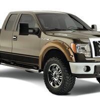 Bushwacker 09-14 Ford F-150 Styleside Max Pocket Style Flares 4pc 67.0/78.8/97.4in Bed - Black - Fender & Trim