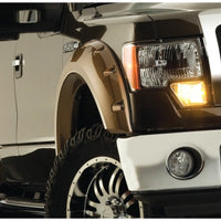 Bushwacker 09-14 Ford F-150 Styleside Max Pocket Style Flares 4pc 67.0/78.8/97.4in Bed - Black - Fender & Trim