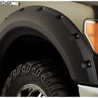Bushwacker 09-14 Ford F-150 Styleside Max Pocket Style Flares 4pc 67.0/78.8/97.4in Bed - Black - Fender & Trim