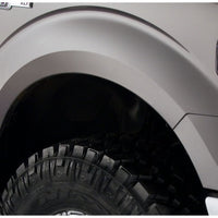 Bushwacker 09-14 Ford F-150 Styleside Pocket Style Flares 4pc 67.0/78.8/97.4in Bed - Black - Fender & Trim