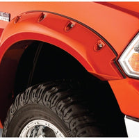 Bushwacker 09-18 Dodge Ram 1500 Fleetside Pocket Style Flares 4pc 67.4/76.3/96.3in Bed - Black - Fender & Trim