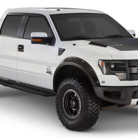 Bushwacker 10-14 Ford F-150 SVT Raptor Pocket Style Flares 4pc - Black - Fender & Trim