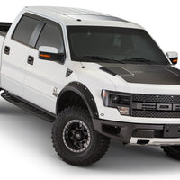 Bushwacker 10-14 Ford F-150 SVT Raptor Pocket Style Flares 4pc - Black - Fender & Trim