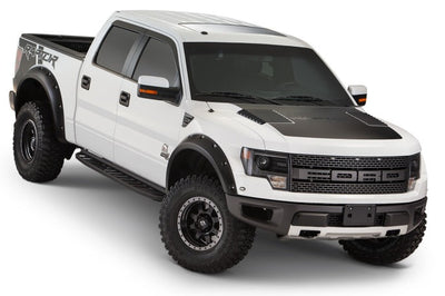Bushwacker 10-14 Ford F-150 SVT Raptor Pocket Style Flares 4pc - Black - Fender & Trim