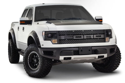 Bushwacker 10-14 Ford F-150 SVT Raptor Pocket Style Flares 4pc - Black - Fender & Trim