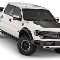 Bushwacker 10-14 Ford F-150 SVT Raptor Pocket Style Flares 4pc - Black - Fender & Trim