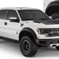 Bushwacker 10-14 Ford F-150 SVT Raptor Pocket Style Flares 4pc - Black - Fender & Trim