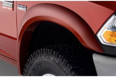 Bushwacker 10-18 Dodge Ram 2500 Fleetside Extend-A-Fender Style Flares 4pc 76.3/98.3in Bed - Black - Fender & Trim