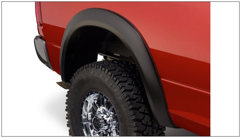 Bushwacker 10-18 Dodge Ram 2500 Fleetside Extend-A-Fender Style Flares 2pc - Black - Fender & Trim