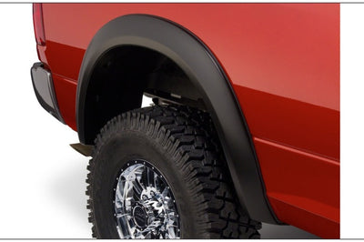 Bushwacker 10-18 Dodge Ram 2500 Fleetside Extend-A-Fender Style Flares 4pc 76.3/98.3in Bed - Black - Fender & Trim