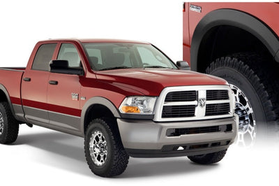 Bushwacker 10-18 Dodge Ram 2500 Fleetside OE Style Flares 4pc 76.3/98.3in Bed - Black - Fender & Trim