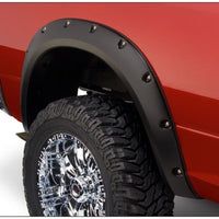 Bushwacker 10-18 Dodge Ram 2500 Fleetside Pocket Style Flares 4pc 76.3/98.3in Bed - Black - Fender & Trim