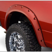 Bushwacker 10-18 Dodge Ram 2500 Fleetside Pocket Style Flares 4pc 76.3/98.3in Bed - Black - Fender & Trim