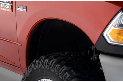 Bushwacker 10-18 Dodge Ram 2500 Fleetside Pocket Style Flares 4pc 76.3/98.3in Bed - Black - Fender & Trim
