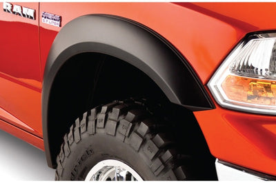 Bushwacker 10-18 Ram 1500 Fleetside Extend-A-Fender Style Flares 4pc 67.4/76.3/96.3in Bed - Black - Fender & Trim