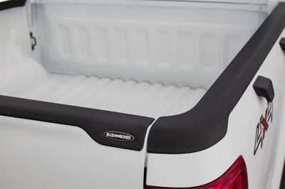 Bushwacker 11-15 Ford Ranger T6 Bed Rail Caps - Black - Tonneau Covers