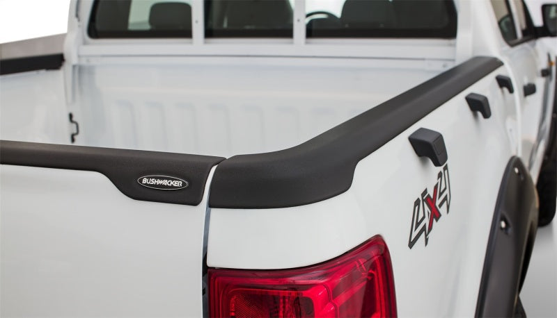 Bushwacker 11-15 Ford Ranger T6 Bed Rail Caps - Black - Tonneau Covers
