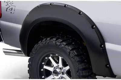 Bushwacker 11-16 Ford F-250 Super Duty Styleside Pocket Style Flares 4pc 98.0/81.8in Bed - Black - Fender & Trim