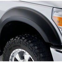 Bushwacker 11-16 Ford F-350 Super Duty Styleside Extend-A-Fender Style Flares 4pc - Black - Fender & Trim