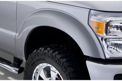Bushwacker 11-16 Ford F-350 Super Duty Styleside Extend-A-Fender Style Flares 4pc - Black - Fender & Trim