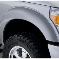 Bushwacker 11-16 Ford F-350 Super Duty Styleside Extend-A-Fender Style Flares 4pc - Black - Fender & Trim