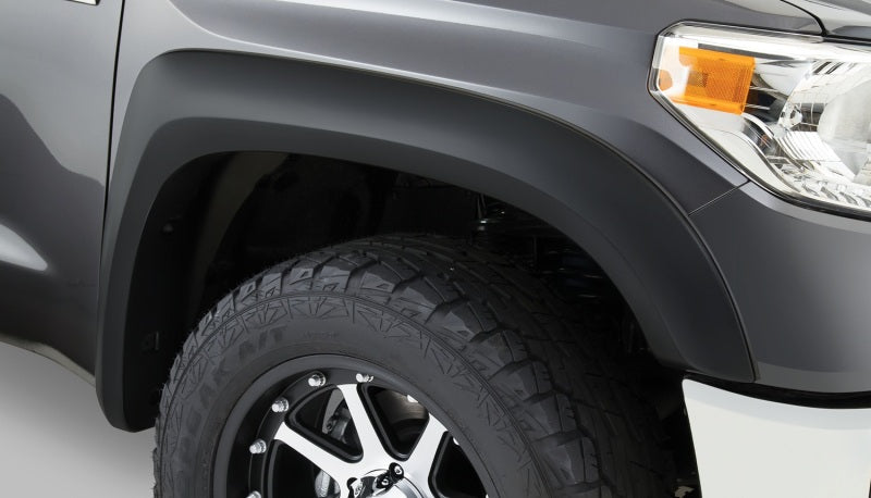 Bushwacker 14-18 Toyota Tundra Extend-A-Fender Style Flares 2pc - Black - Fender & Trim