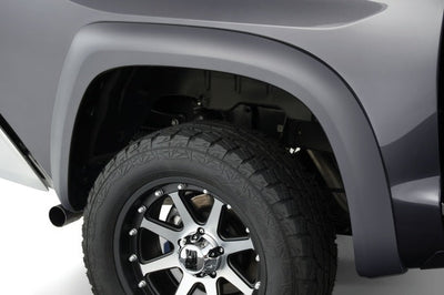 Bushwacker 14-18 Toyota Tundra Fleetside Extend-A-Fender Style Flares 2pc - Black - Fender & Trim