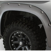 Bushwacker 14-18 Toyota Tundra Fleetside Pocket Style Flares 2pc 66.7/78.7/97.6in Bed - Black - Fender & Trim