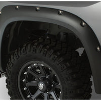 Bushwacker 14-18 Toyota Tundra Fleetside Pocket Style Flares 2pc 66.7/78.7/97.6in Bed - Black - Fender & Trim