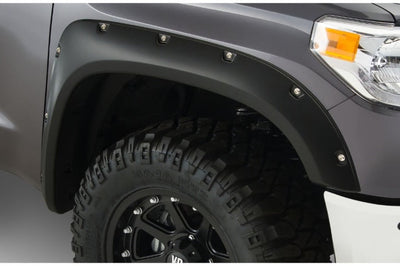 Bushwacker 14-18 Toyota Tundra Pocket Style Flares 2pc - Black - Fender & Trim