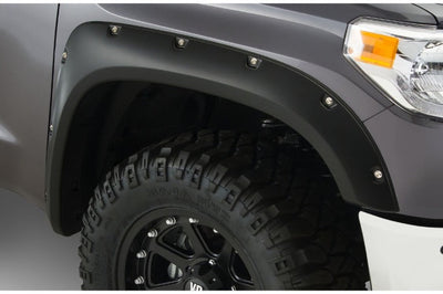 Bushwacker 14-18 Toyota Tundra Pocket Style Flares 2pc - Black - Fender & Trim