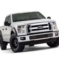Bushwacker 15-17 Ford F-150 Styleside Pocket Style Flares 4pc 67.1/78.9/97.6in Bed - Black - Fender & Trim