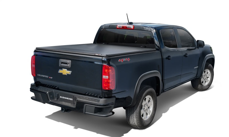Bushwacker 15-19 Chevrolet Colorado (Excl. ZR2) OE Style Fender Flares 4pc - Black - & Trim