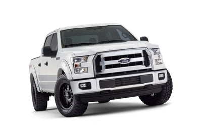 Bushwacker 16-17 Ford F-150 Styleside Pocket Style Flares 4pc 78.9/67.1/97.6in Bed - Oxford White - Fender & Trim