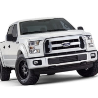Bushwacker 16-17 Ford F-150 Styleside Pocket Style Flares 4pc 78.9/67.1/97.6in Bed - Oxford White - Fender & Trim