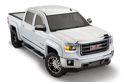 Bushwacker 16-18 GMC Sierra 1500 Boss Pocket Style Flares 4pc - Black - Fender & Trim