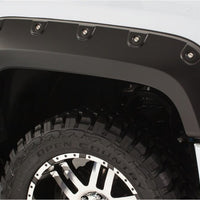 Bushwacker 16-18 GMC Sierra 1500 Boss Pocket Style Flares 4pc - Black - Fender & Trim