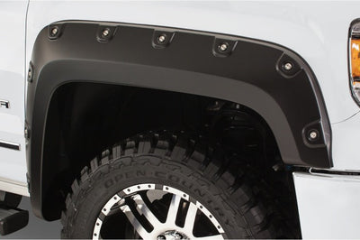 Bushwacker 16-18 GMC Sierra 1500 Boss Pocket Style Flares 4pc - Black - Fender & Trim