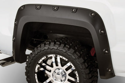 Bushwacker 16-18 GMC Sierra 1500 Boss Pocket Style Flares 4pc - Black - Fender & Trim