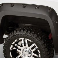 Bushwacker 16-18 GMC Sierra 1500 Boss Pocket Style Flares 4pc - Black - Fender & Trim