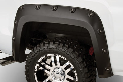 Bushwacker 16-18 GMC Sierra 1500 Boss Pocket Style Flares 4pc - Black - Fender & Trim