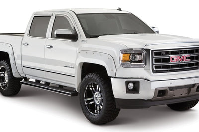 Bushwacker 16-18 GMC Sierra 1500 Boss Pocket Style Flares 4pc - Black - Fender & Trim